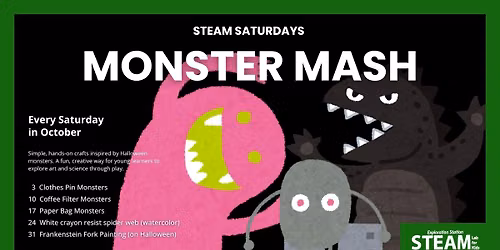 STEAM Saturdays | Monster Mash