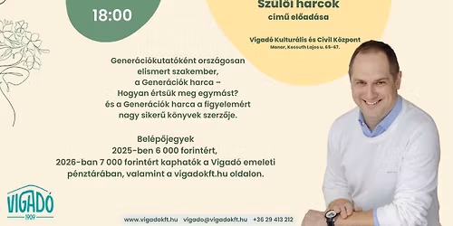 Steigervald Kriszti\u00e1n gener\u00e1ci\u00f3kutat\u00f3 el\u0151ad\u00e1sa