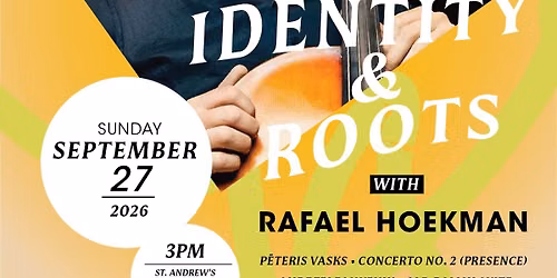 Identity and Roots Concert