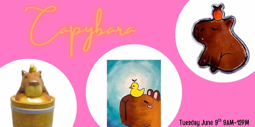 Capybara Themed Do-It-All Themed Camp for Kids