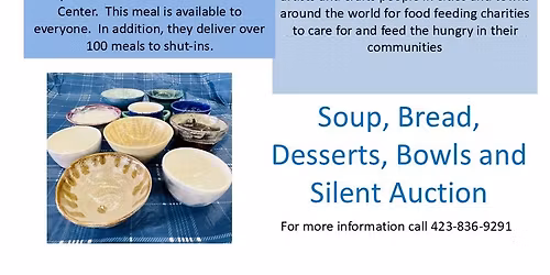 7th Annual Empty Bowls Fundraiser $30