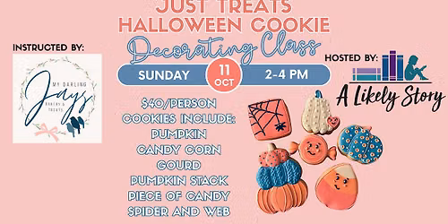 No Tricks, Just Treats Halloween Cookie Decorating Class