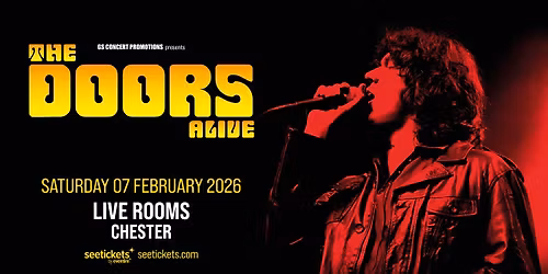The Doors Alive Hit Chester 2026