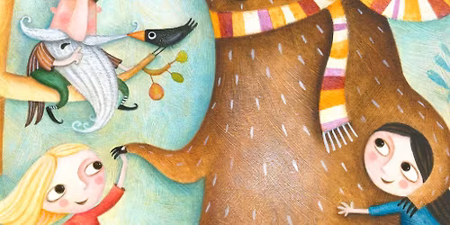 Snow White Rose Red Bear Brown