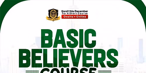 BASIC BELIEVERS COURSE 