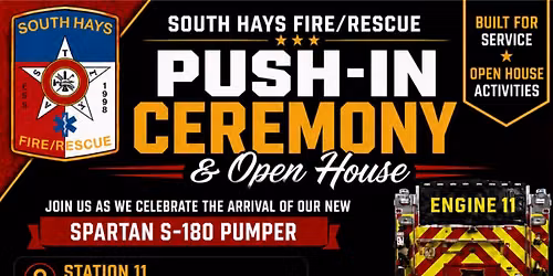 Engine 11 Push In Ceremony