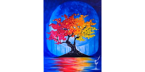 Rainbow Tree of Life - Paint and Sip in New Braunfels | Classpop!\u2122