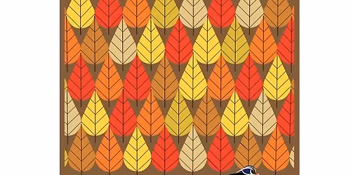 Charley Harper Leaves Painting in Gouache