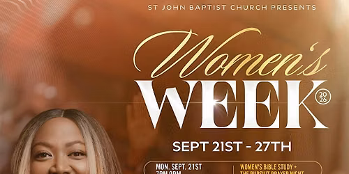 SJBC Women's Week 2026