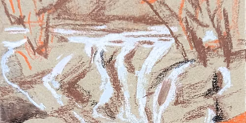 Conte Crayon Demo Night