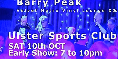 St Vitus Dance with special guest Barry Peak