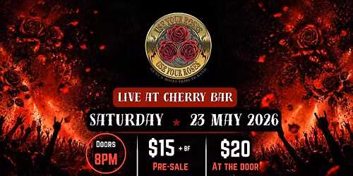 Use Your Roses live at Cherry Bar, SAT MAY 23rd