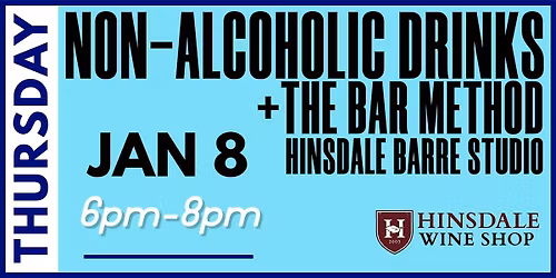 Non-Alcoholic Drinks + The Bar Method Barre Studio