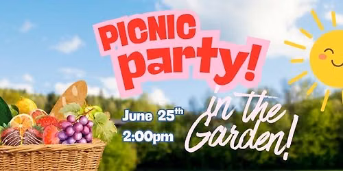 Picnic Party in the Garden!