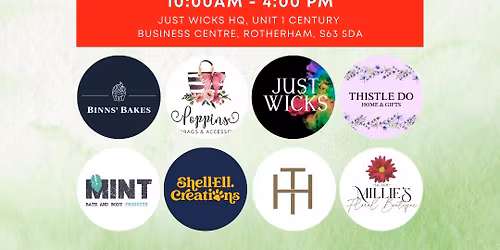 Just Wicks - Christmas HQ Open Day & Mini Christmas Market Sun 16th Nov