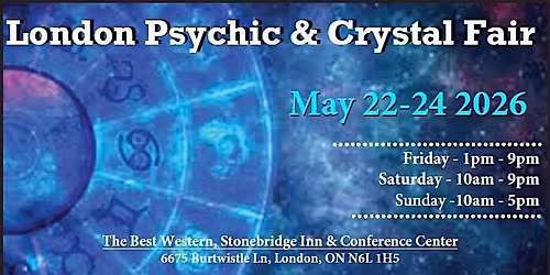 London Psychic & Crystal Fair - May 2026
