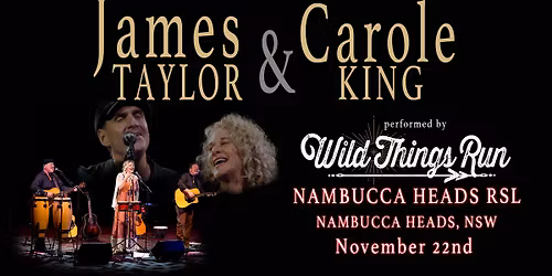 Carole King & James Taylor Tribute featuring Wild Things Run