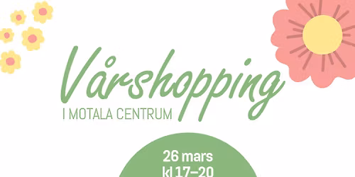 V\u00e5rshopping i Motala centrum