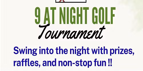 Nine at Night Glow in the Dark Golf Tournament