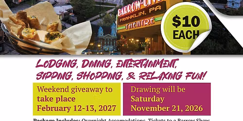 Win A Weekend in Franklin, PA