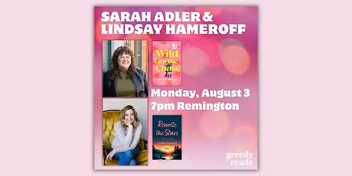 Sarah Adler & Lindsay Hameroff in conversation!