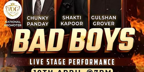 BAD BOYS - Live Stage Performance