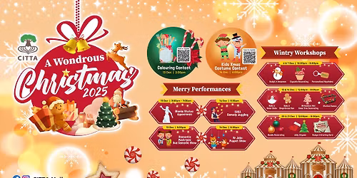 A Wondrous Christmas @ CITTA Mall