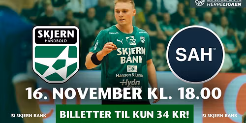 Bambuni Herreligaen: Skjern H\u00e5ndbold vs SAH