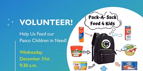 Volunteer Opportunity with Pasco Pack-A-Sack at Unity of Port Richey
