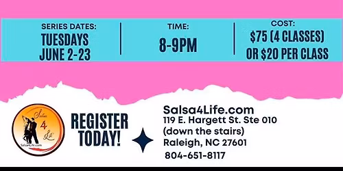 Salsa Basics I 4 week series I Tuesdays