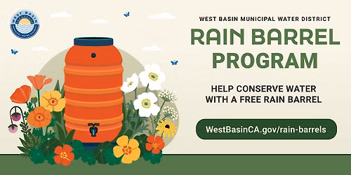 Rain Barrel Giveaway - November 14 (Malibu City Hall)