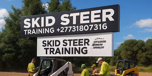 Skid Steer loader Bobcat training