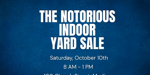 The Notorious Indoor Yard Sale