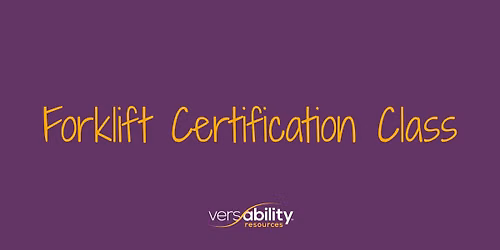 Forklift Certification Class - May