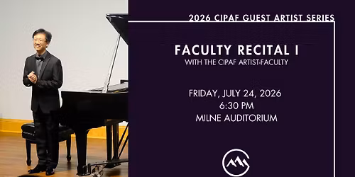 CIPAF Faculty Recital I