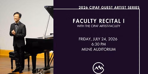 CIPAF Faculty Recital I