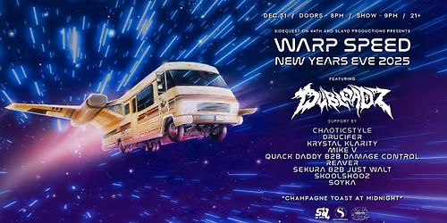 Warp Speed NYE 2025 feat. Dubloadz | Pittsburgh