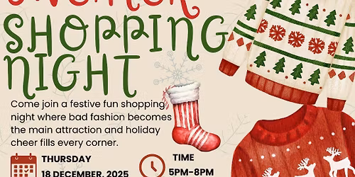 Late-Night Ugly Sweater Shopping