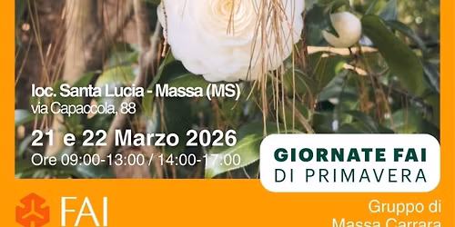 Giornate FAI di Primavera 2026