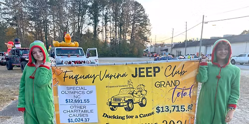 Fuquay-Varina Christmas Parade-FVJC Entry