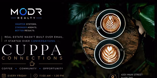 Cuupa Connections with MODR Realty
