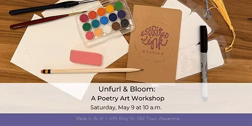 Unfurl & Bloom: A Poetry Art Workshop