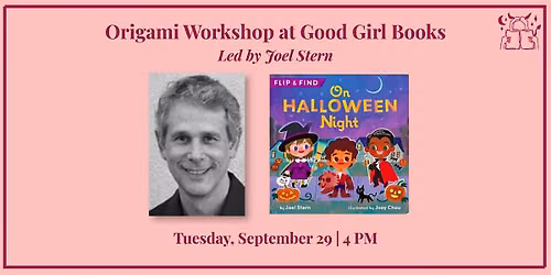 Origami Workshop led by Joel Stern
