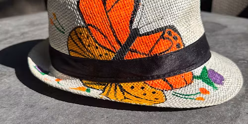 Wear Your Art: Acrylic Painted Hats