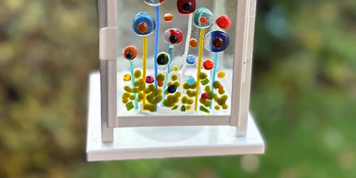 Fused Glass Tealight lantern workshop & cream tea
