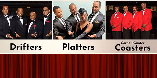 Drifters Coasters Platters at Sams Town Live