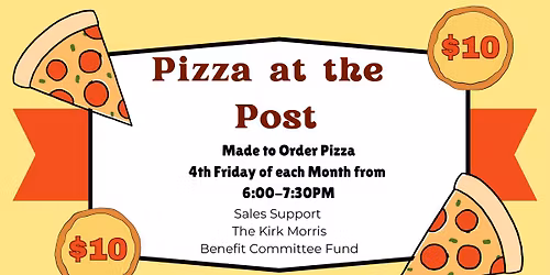 Made to Order Pizza Night