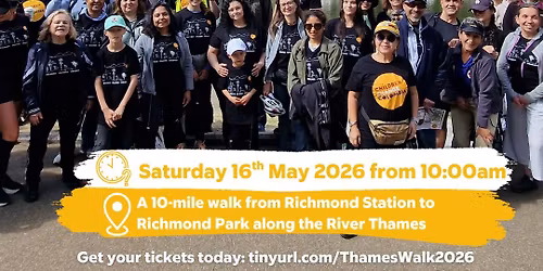 Children Change Colombia's Thames Walk 16 May 2026