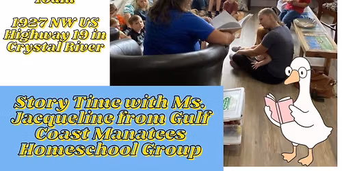 Story time with Ms. Jacqueline 