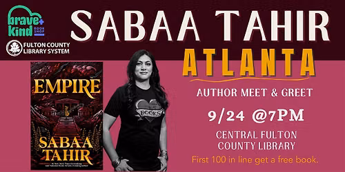 AUTHOR EVENT | Sabaa Tahir shares EMPIRE